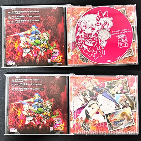 L戦国乙女5サントラCD:ケース内の写真