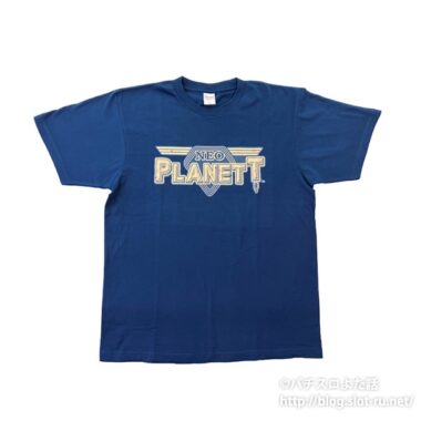 ネオプラネットTシャツ1枚（ロゴ:マスタードイエロー）